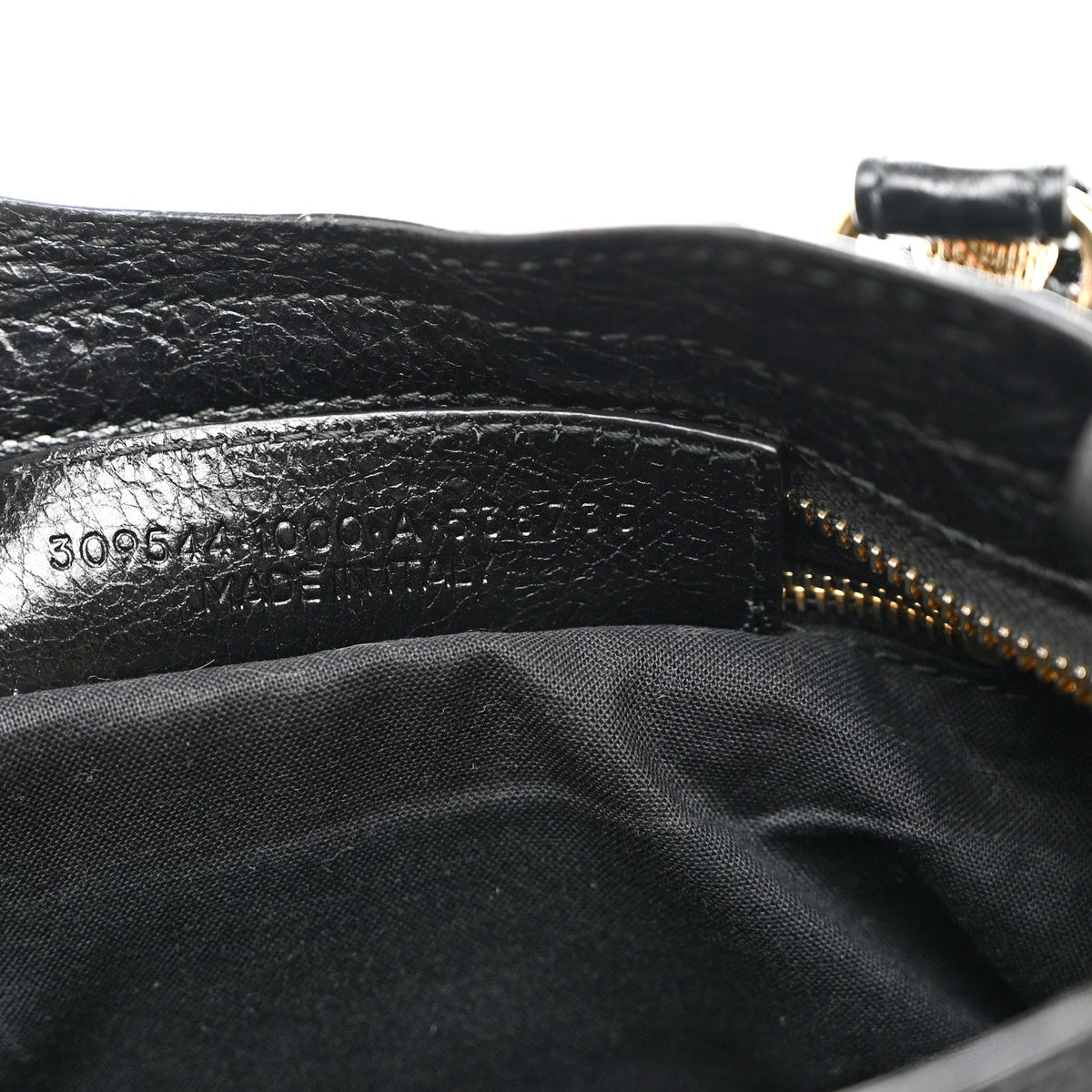 Agneau Giant 12 Gold Hardware Mini City Black