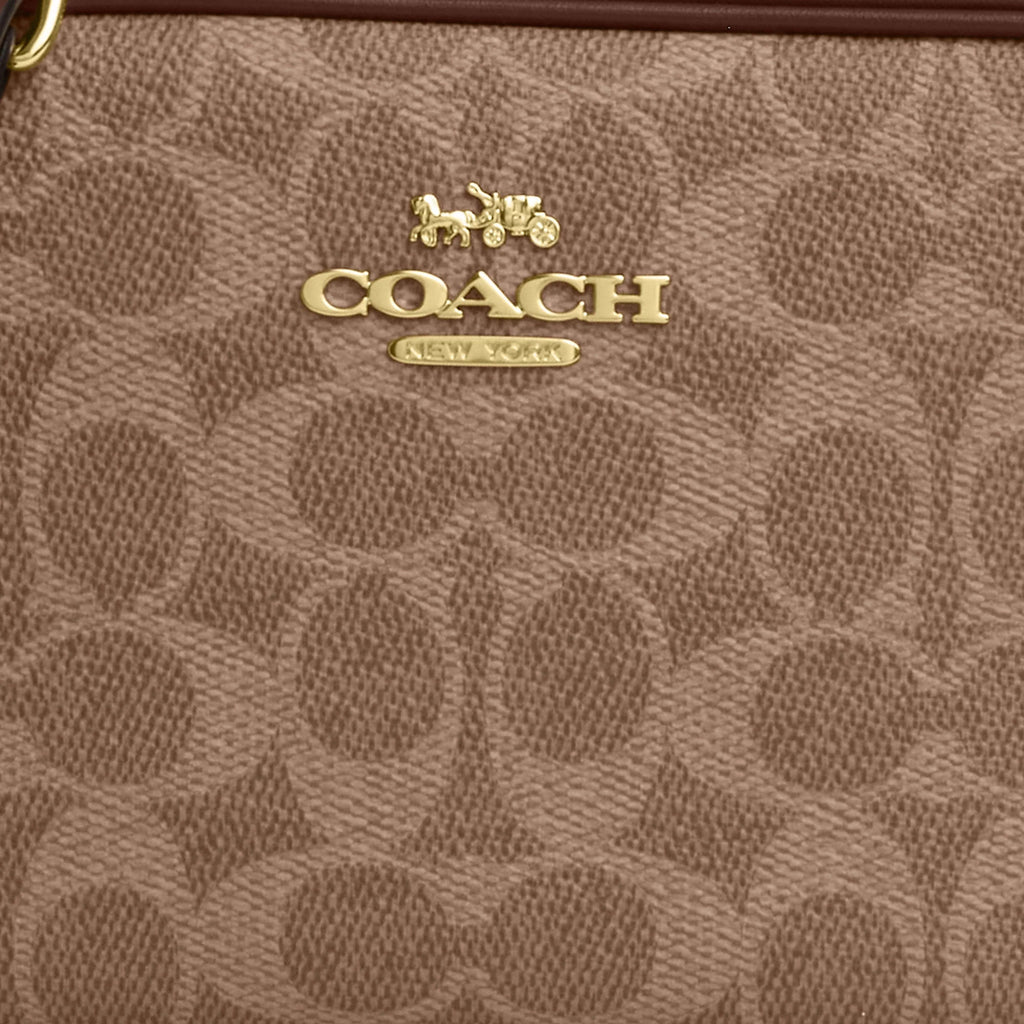 Coach Outlet Mini Jamie Camera Bag In Signature Canvas