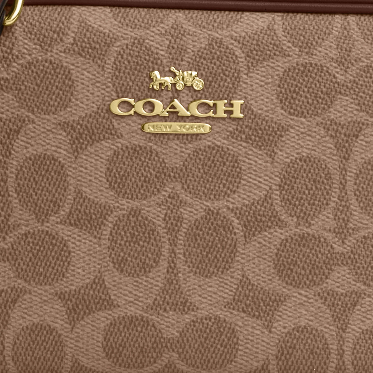 Coach Outlet Mini Jamie Camera Bag In Signature Canvas