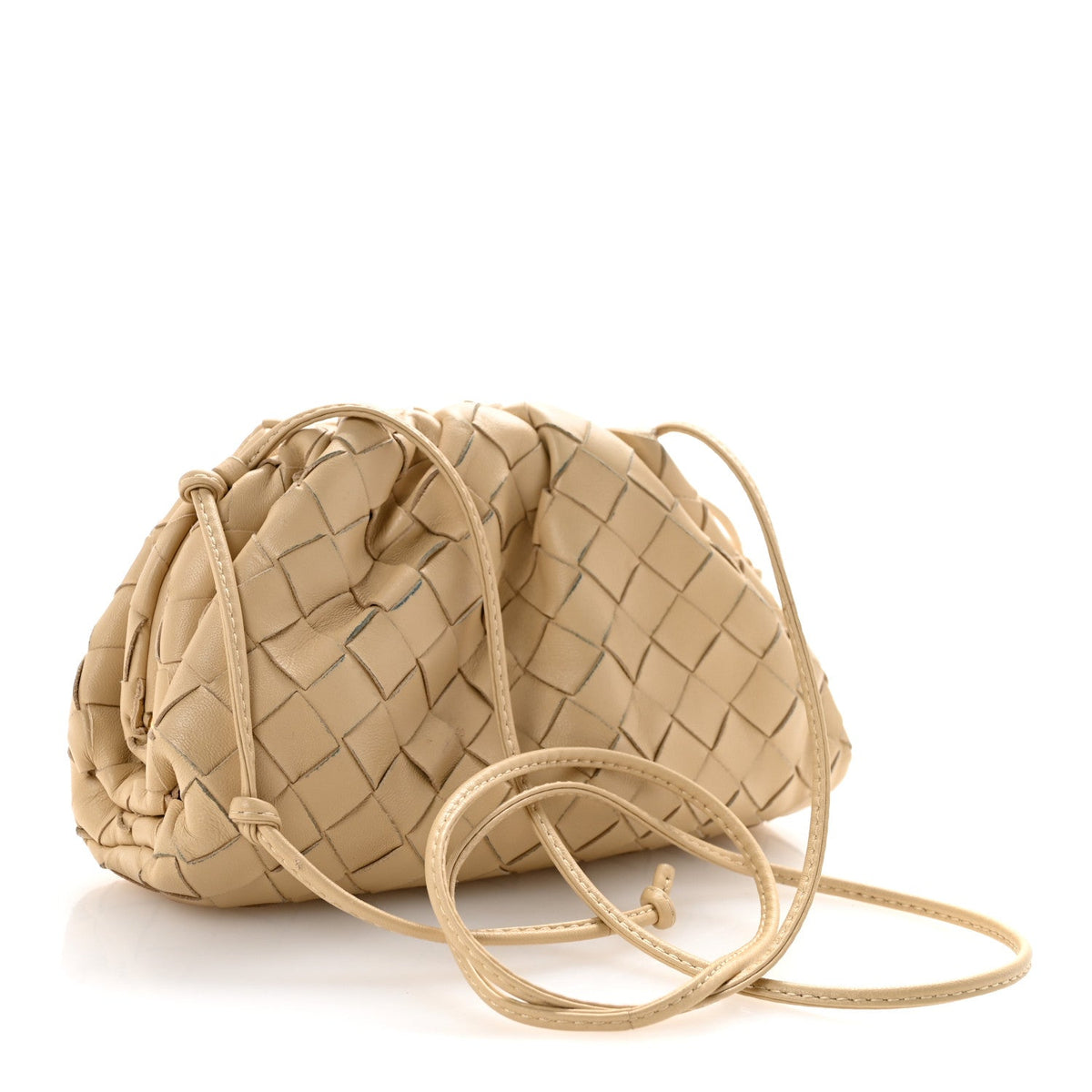 Nappa Intrecciato The Mini Pouch Porridge