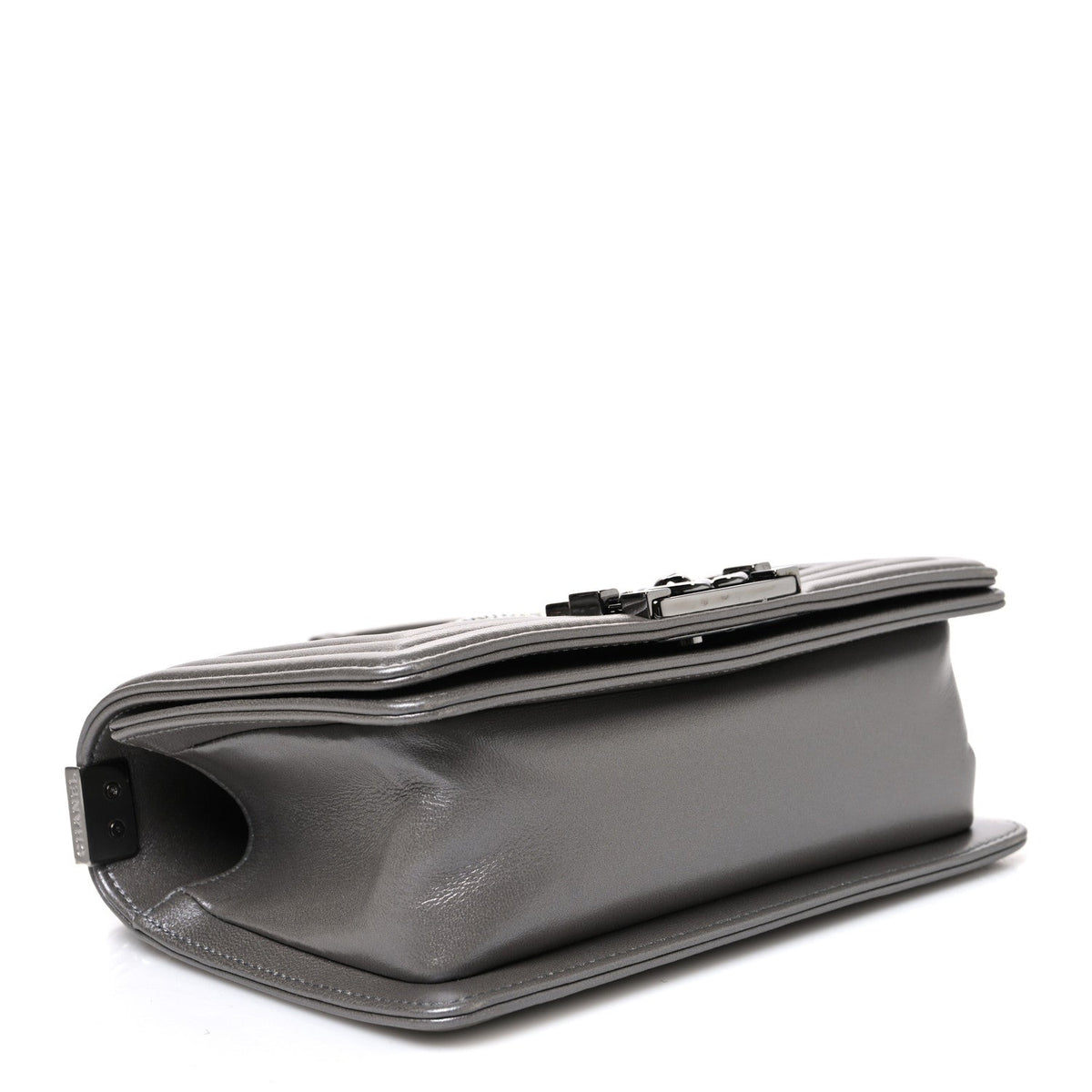 Galuchat Stingray Small Boy Flap Silver