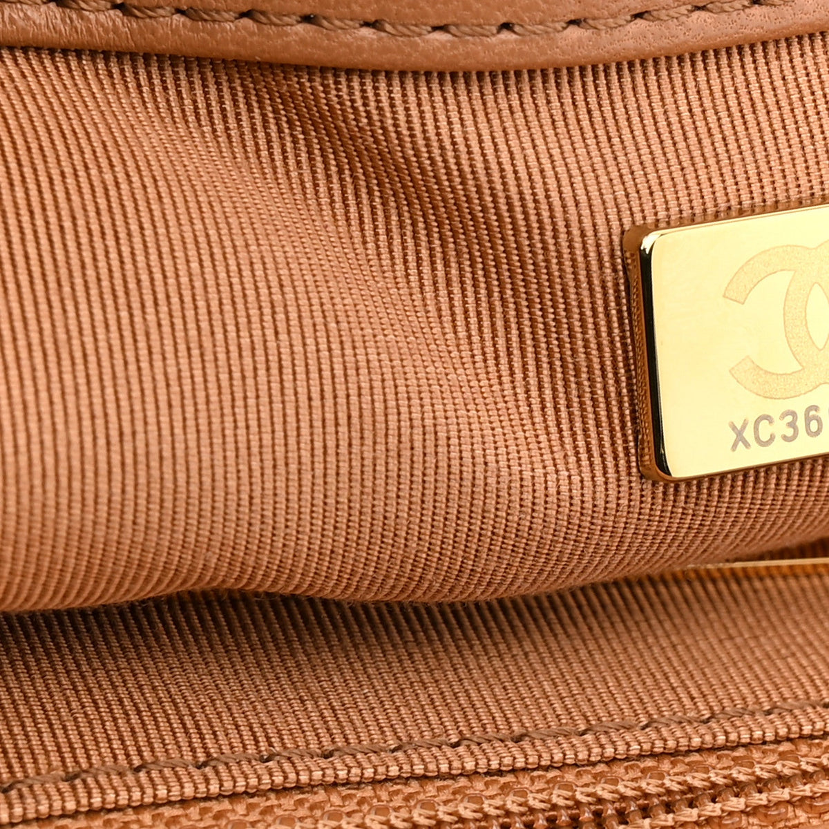 Lambskin Quilted Medium Chanel 19 Flap Brown