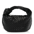 Nappa Intrecciato Teen Jodie Hobo Black