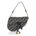 Oblique Saddle Bag Blue