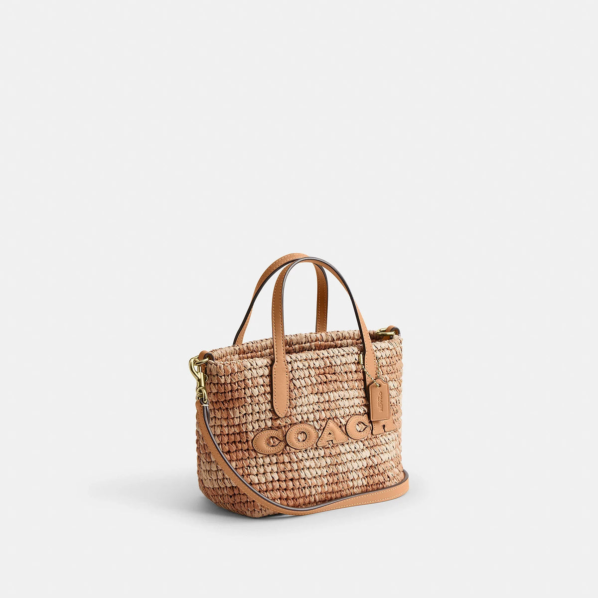 Coach Outlet City Mini Tote Bag With Gingham Print
