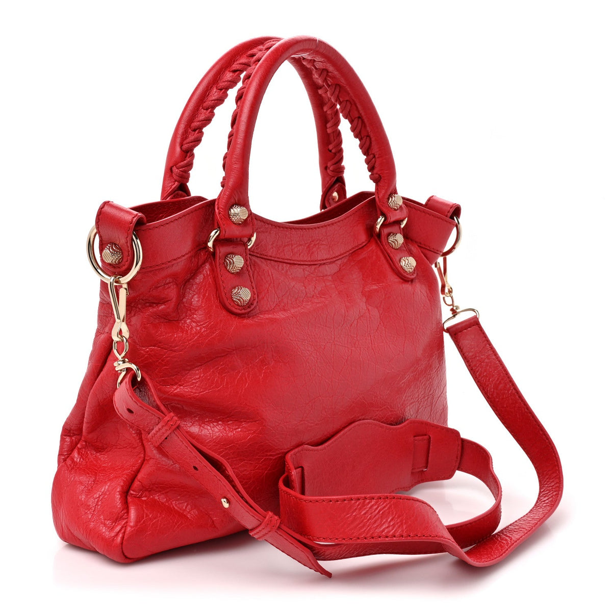Agneau Giant 12 Gold Hardware Town Rouge Cardinal