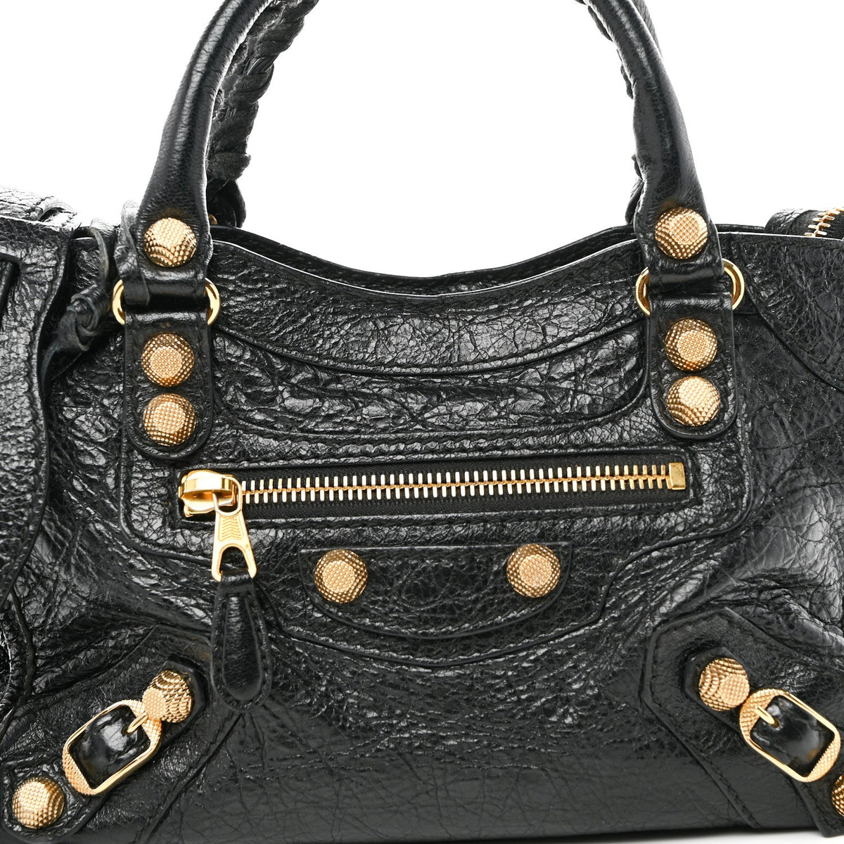 Agneau Giant 12 Gold Hardware Mini City Black