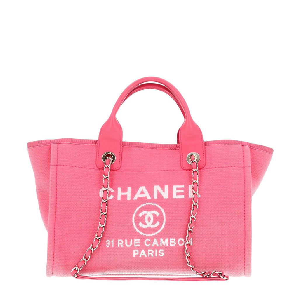 Mixed Fibers Small Deauville Tote Pink