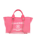 Mixed Fibers Small Deauville Tote Pink