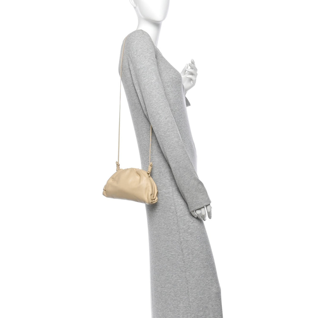 Butter Calfskin The Mini Pouch Tapioca