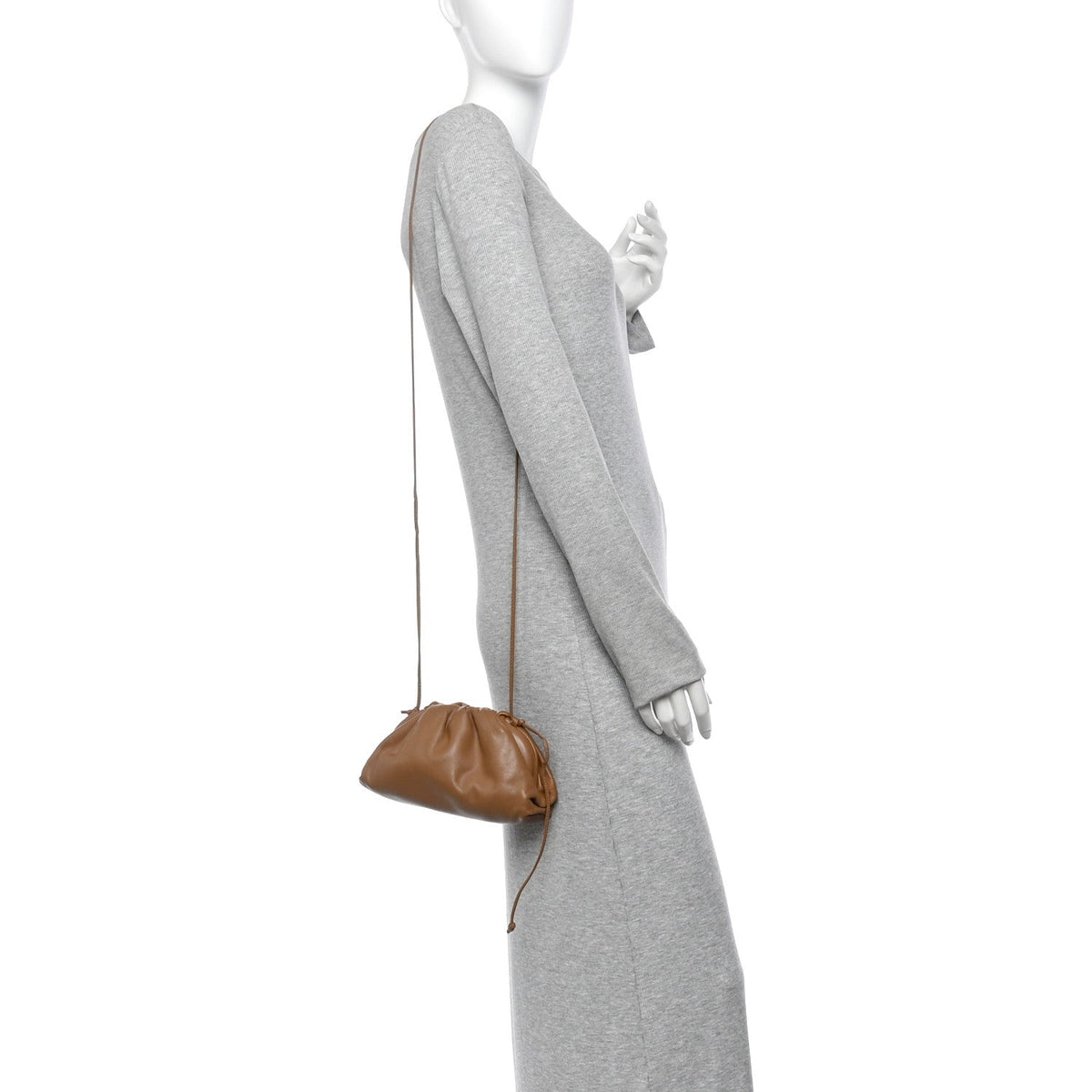 Butter Calfskin The Mini Pouch Teak