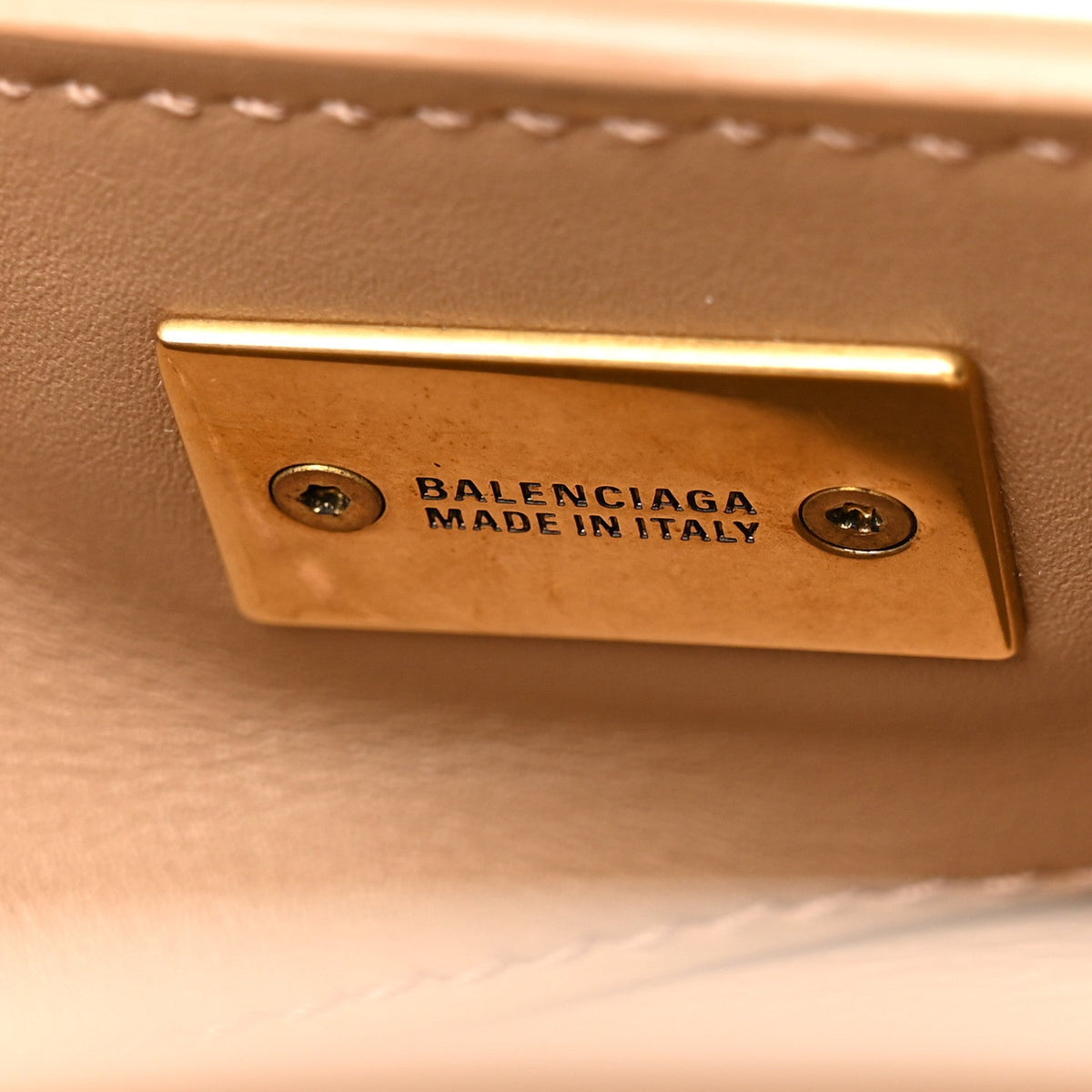 Natural Smooth Calfskin Mini Rodeo Top Handle Handbag Latte