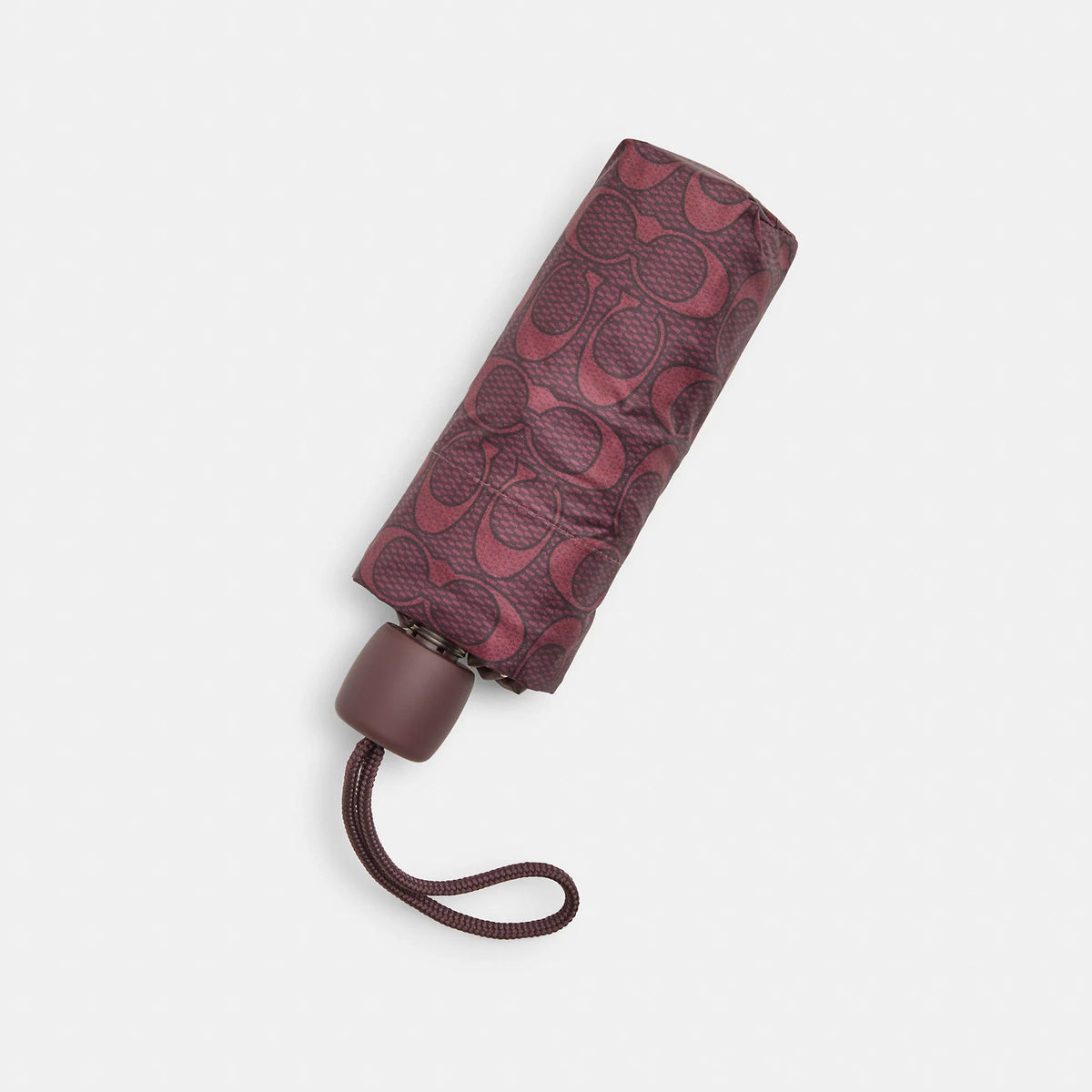 Coach Outlet UV Protection Mini Umbrella In Signature Print