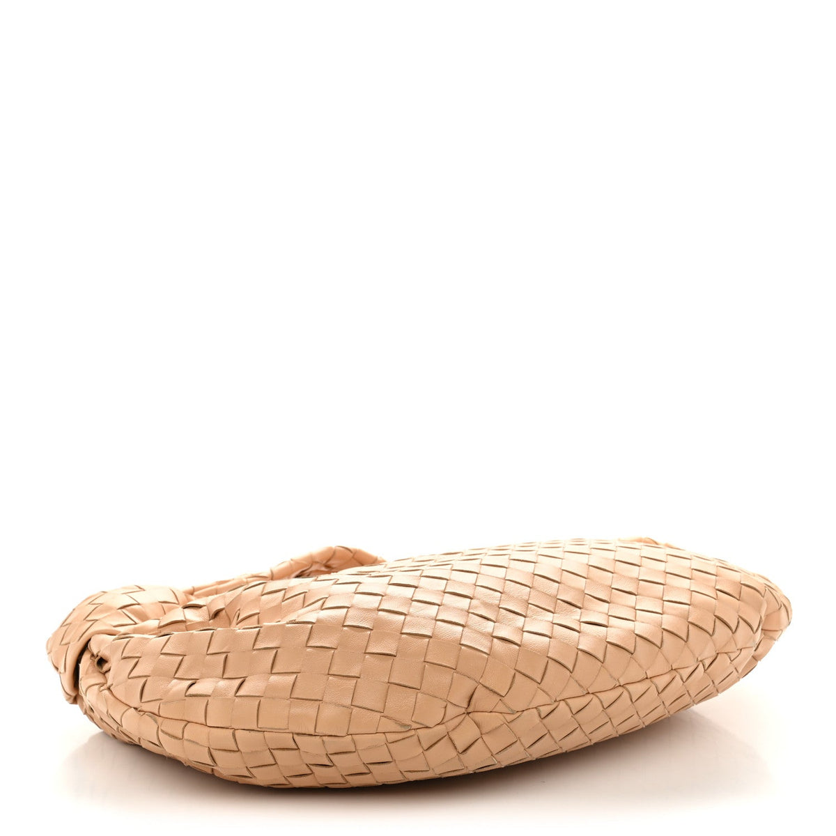 Nappa Intrecciato Small Jodie Hobo Almond