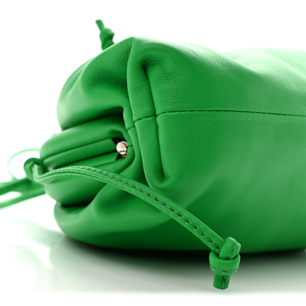 Butter Calfskin The Mini Pouch Parakeet