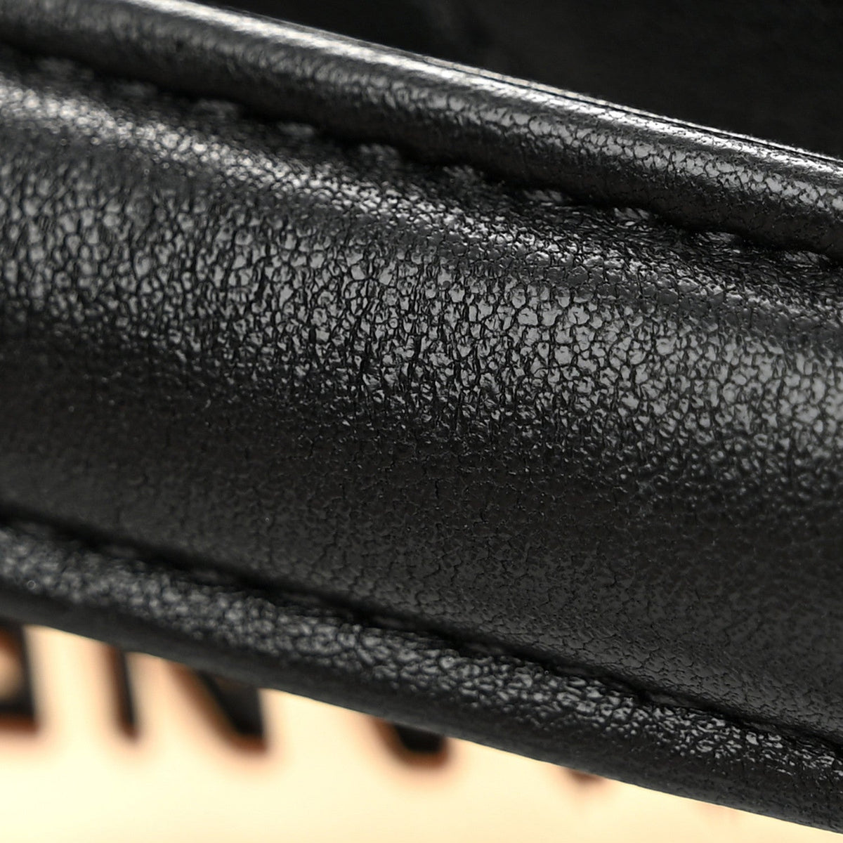 Lambskin Quilted Medium Trendy CC Flap Dual Handle Bag Black
