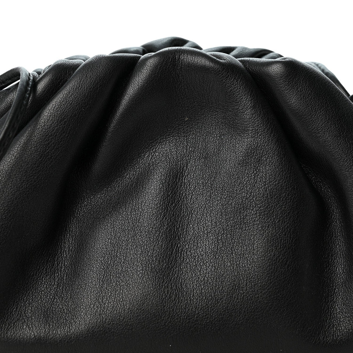 Butter Calfskin The Mini Pouch Black