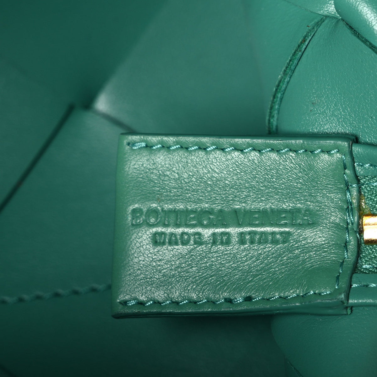 Lambskin Maxi Intrecciato Small Cassette Camera Bag Mermaid