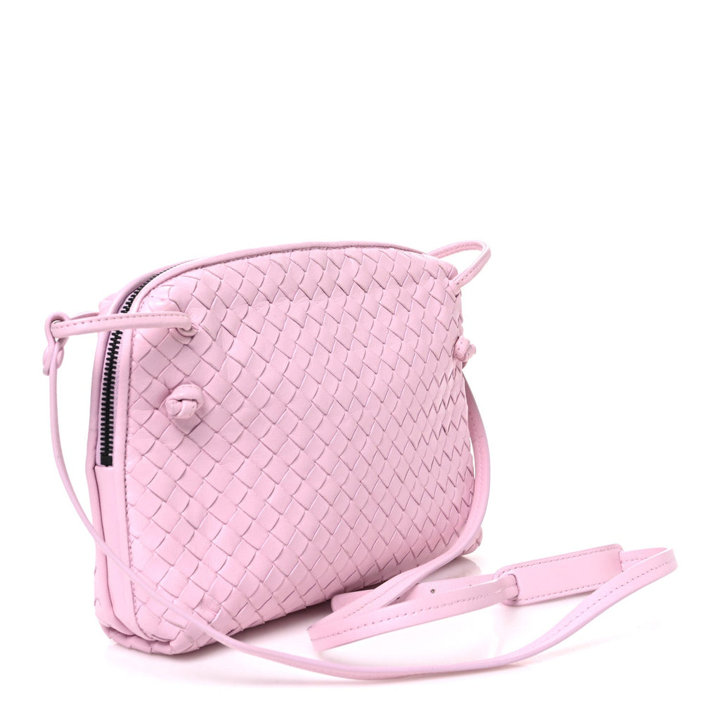 Nappa Intrecciato Nodini Crossbody Messenger Bliss Washed