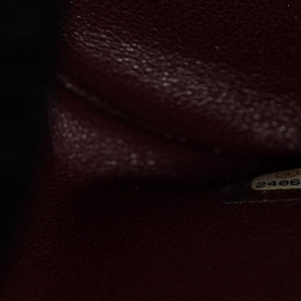 Caviar Quilted Business Affinity Backpack Black
