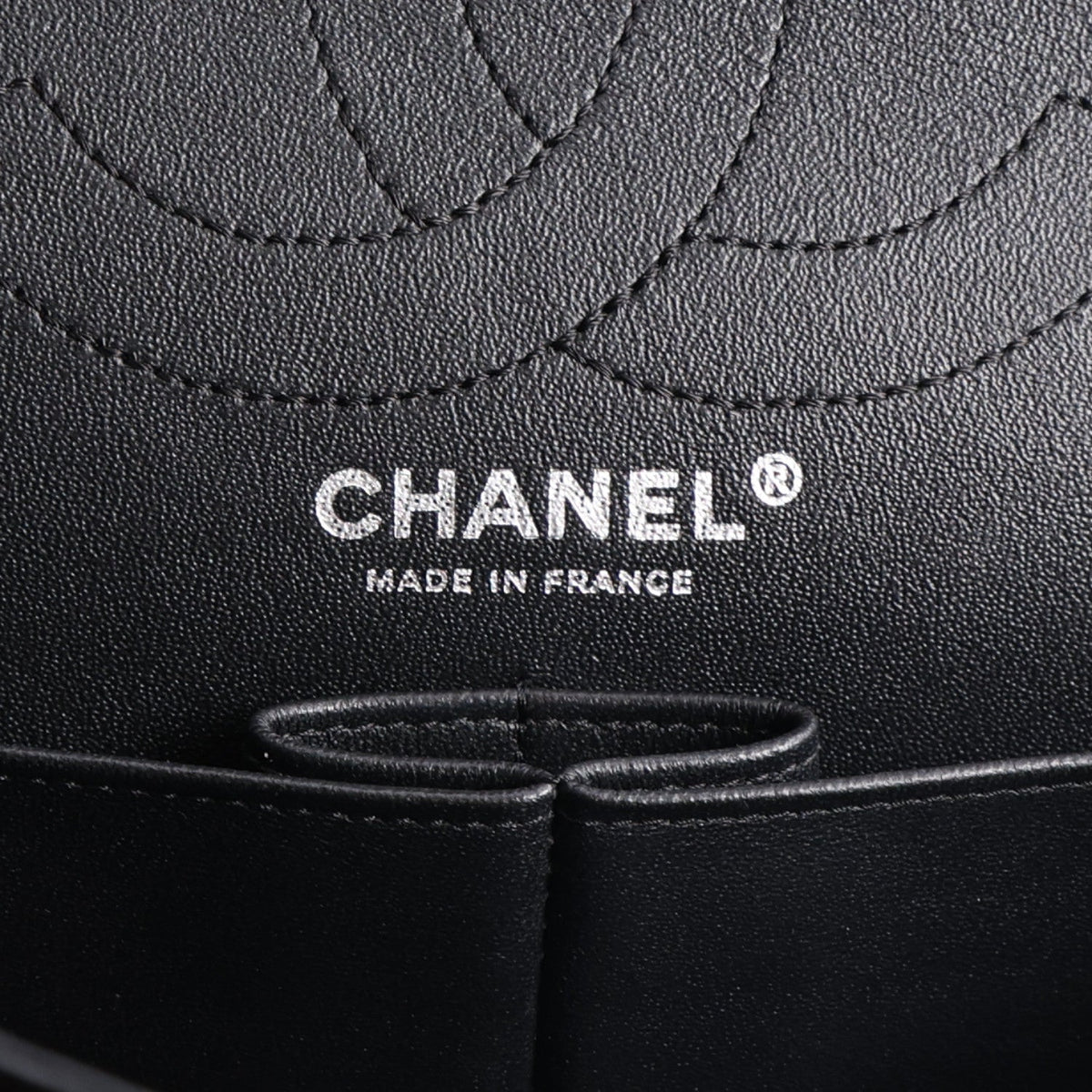 Sheepskin Chevron Quilted 2.55 Reissue 226 Flap So Black