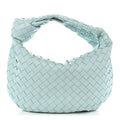 Nappa Intrecciato Teen Jodie Hobo Teal Washed