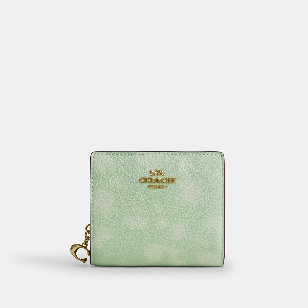 Coach Outlet Snap Wallet With Floral Print