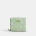 Coach Outlet Snap Wallet With Floral Print