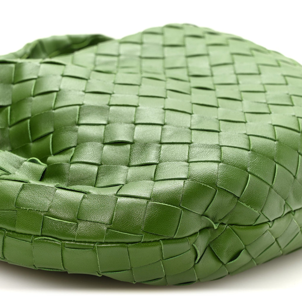 Nappa Intrecciato Teen Jodie Hobo Avocado