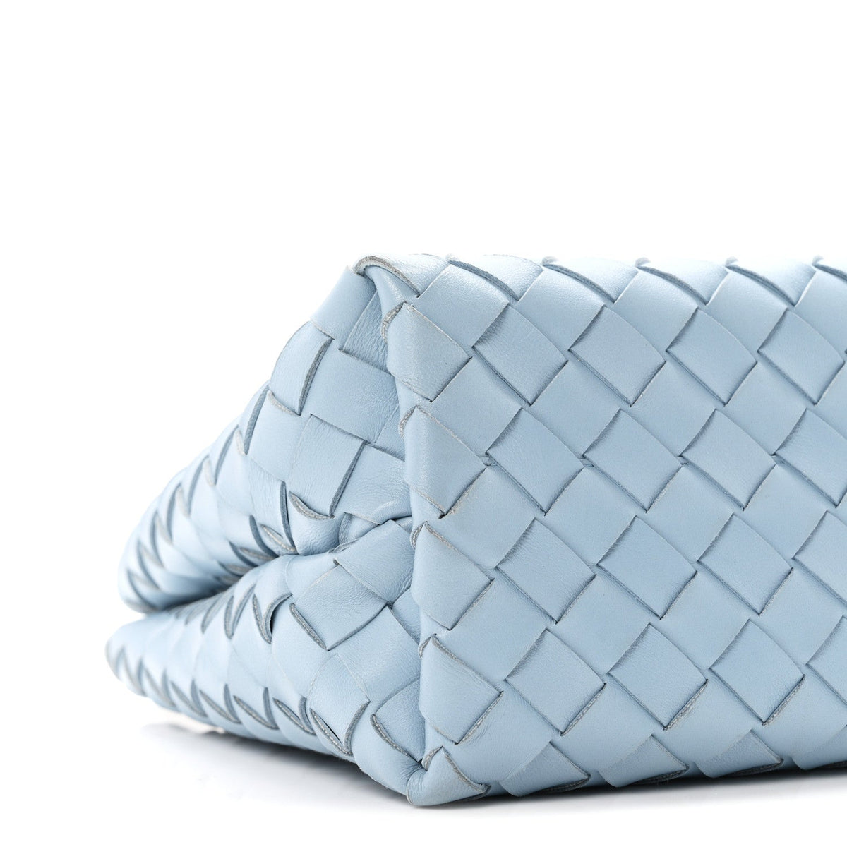 Nappa Intrecciato Small Andiamo Shoulder Bag Ice