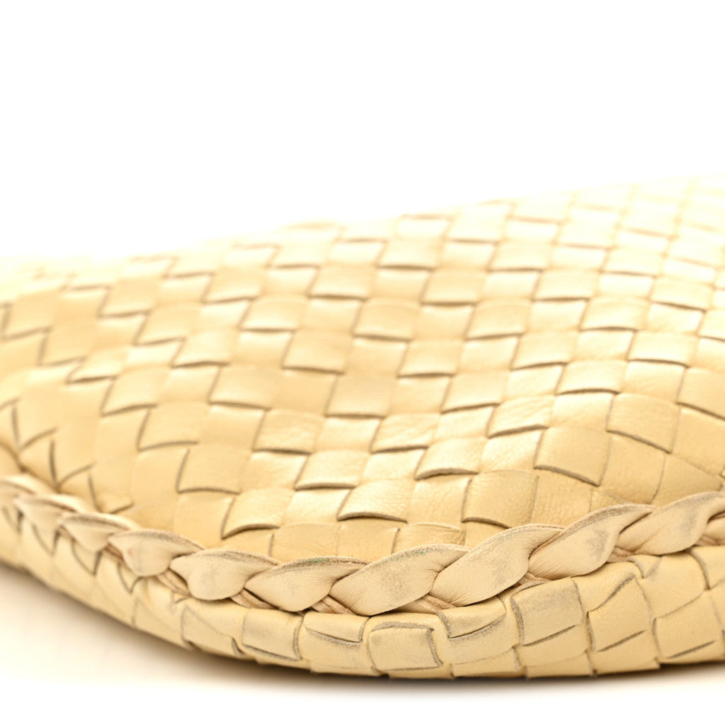 Nappa Intrecciato Medium Veneta Hobo Banane