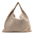 Suede Intrecciato Large Hop Ecru