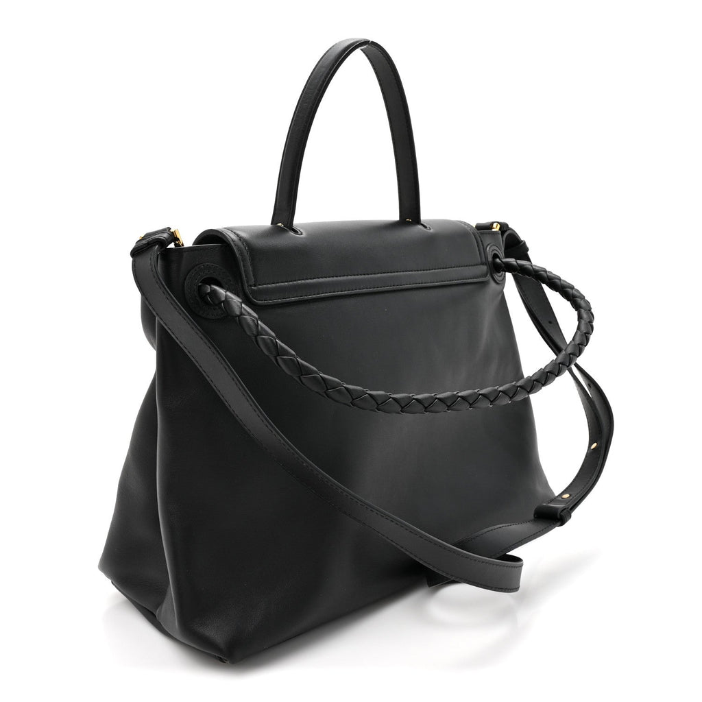 Calfskin Medium Andiamo Messenger Bag Black