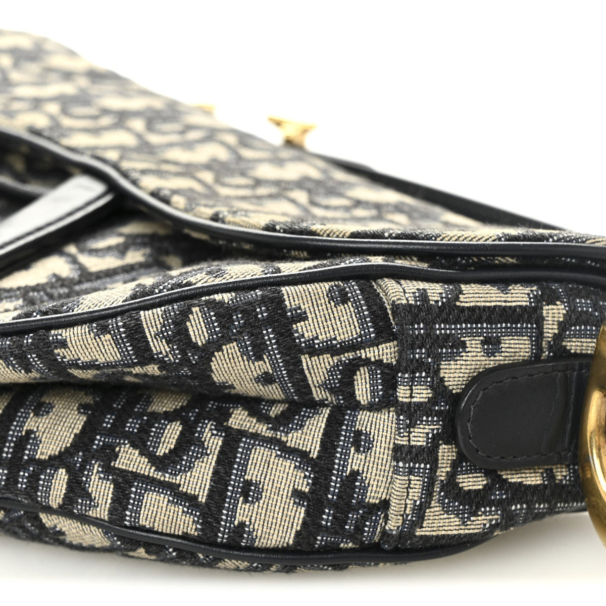 Oblique Saddle Bag Blue