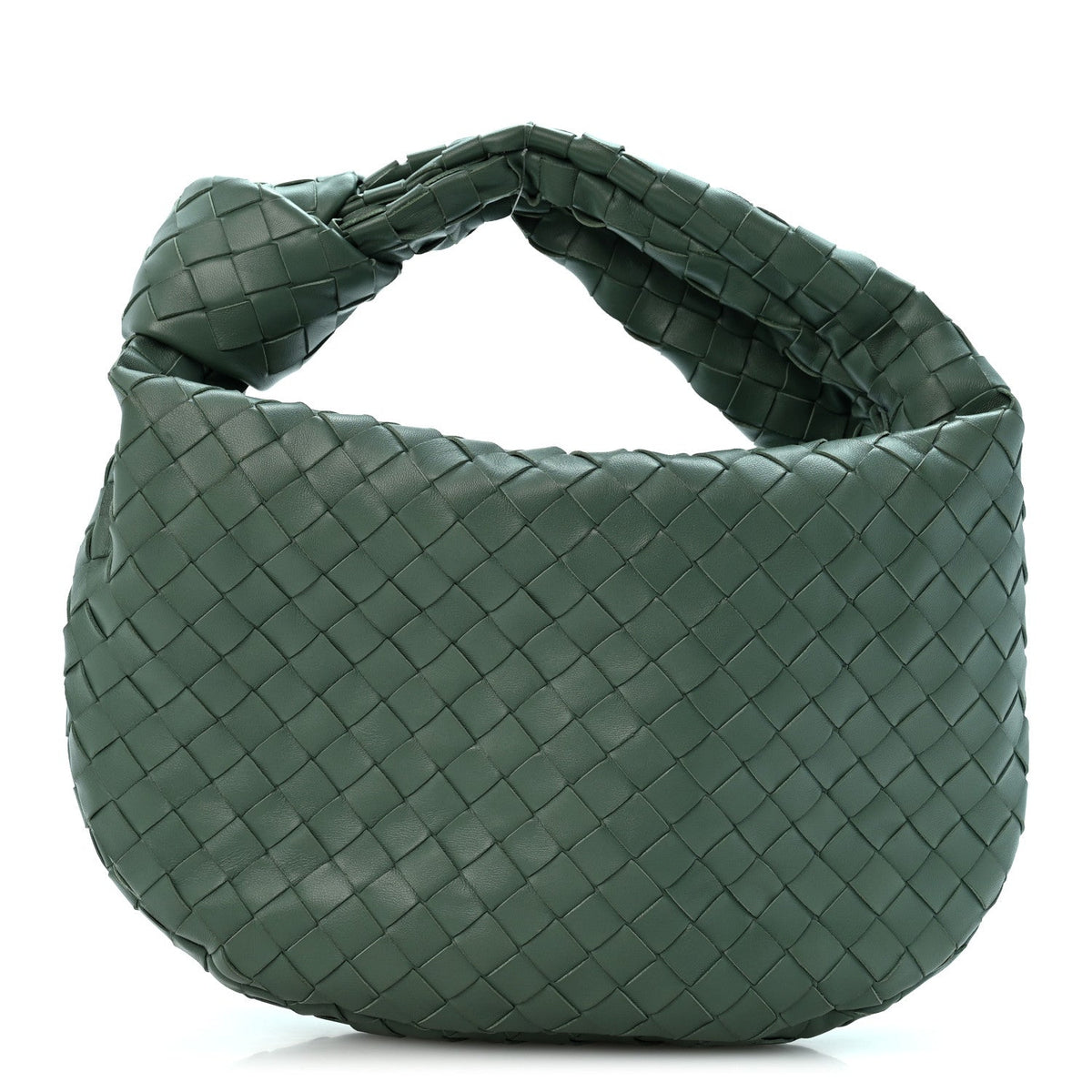Nappa Intrecciato Teen Jodie Hobo Aloe