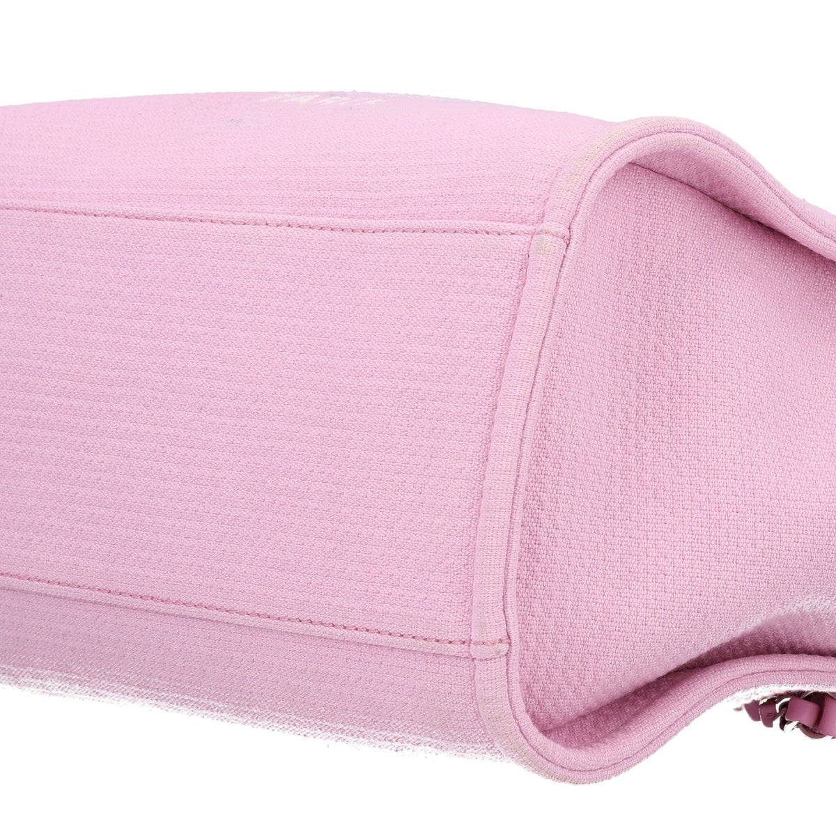 Mixed Fibers Small Deauville Tote Dark Pink