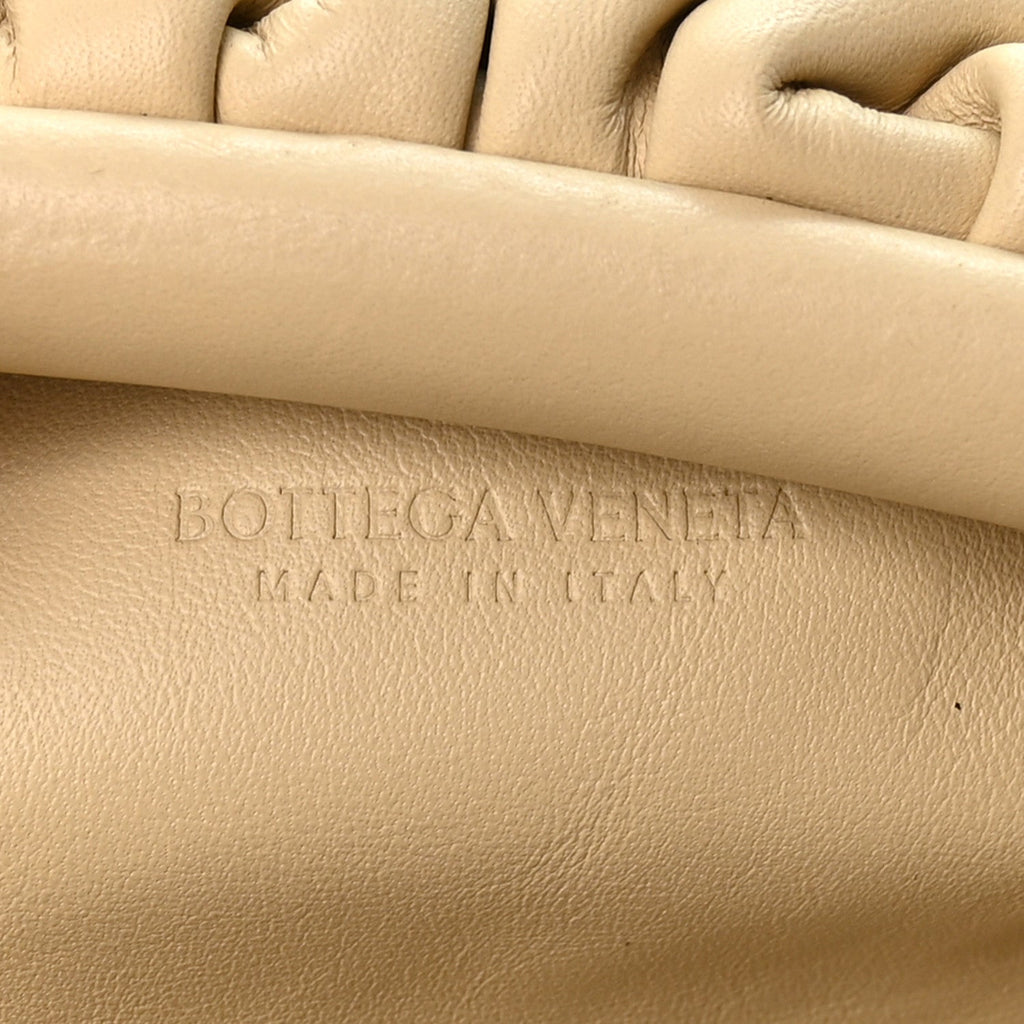 Butter Calfskin The Mini Pouch Tapioca