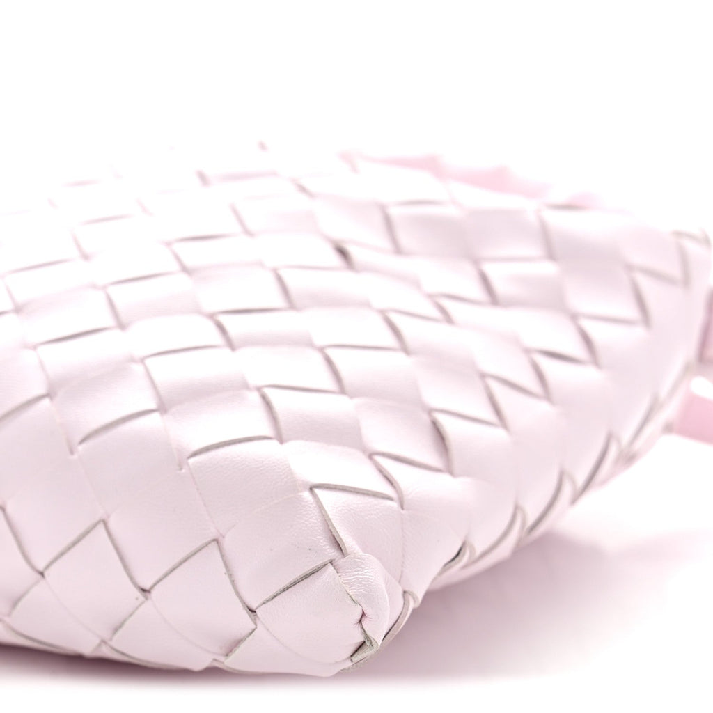 Calfskin Intrecciato Mini Hop Bliss Washed