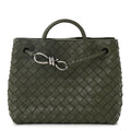 Nappa Intrecciato Small Andiamo Shoulder Bag Pickle