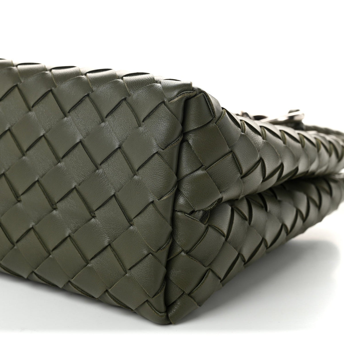 Nappa Intrecciato Small Andiamo Shoulder Bag Pickle