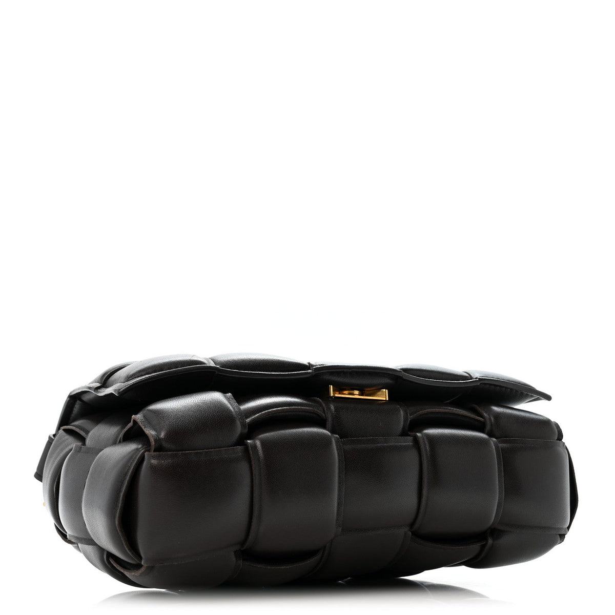 Nappa Maxi Intrecciato Padded Cassette Crossbody Bag Fondant
