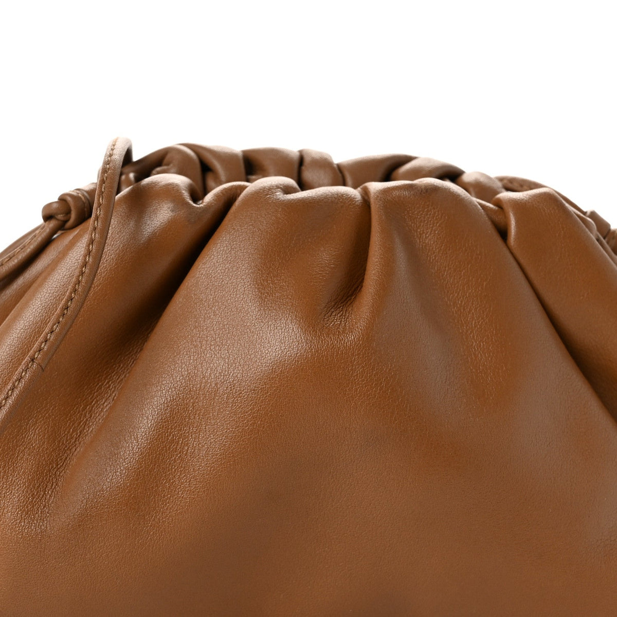 Butter Calfskin The Mini Pouch Teak