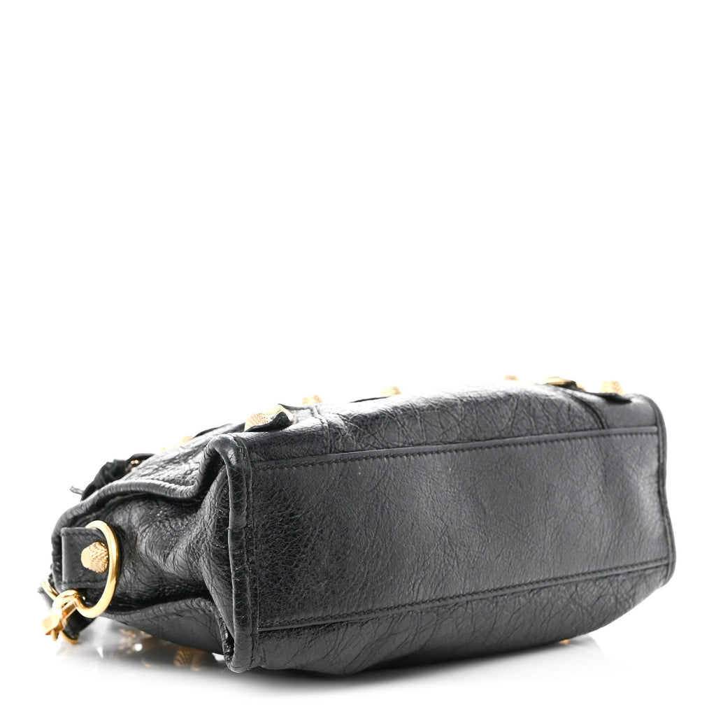 Agneau Giant 12 Gold Hardware Mini City Black