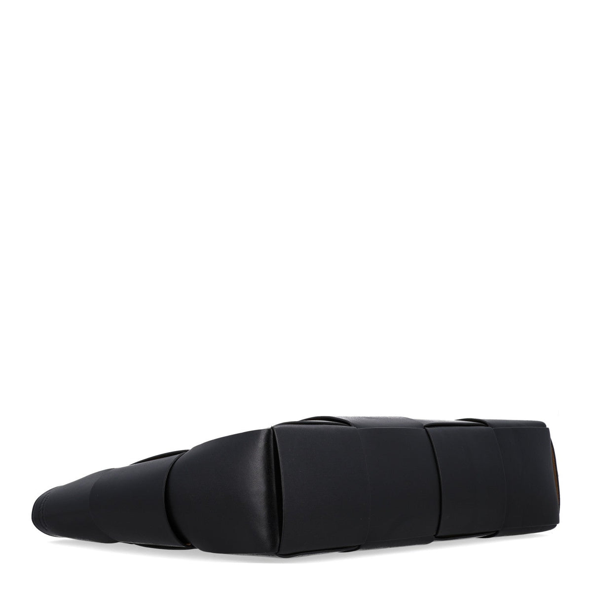 Nappa Maxi Intrecciato Large Arco Tote Black