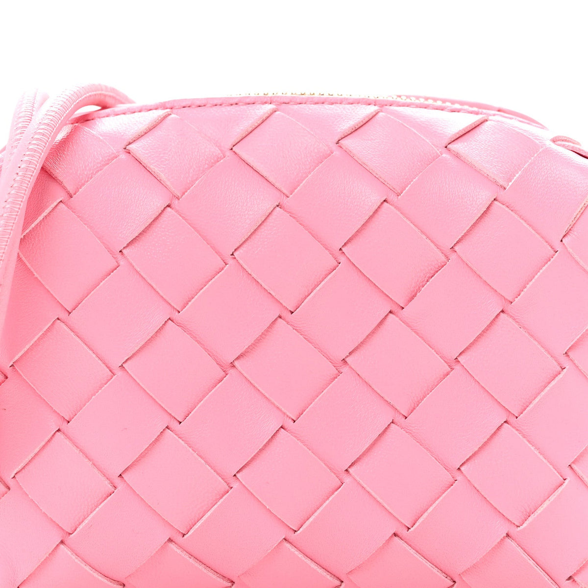 Nappa Intrecciato Candy Loop Camera Bag Ribbon