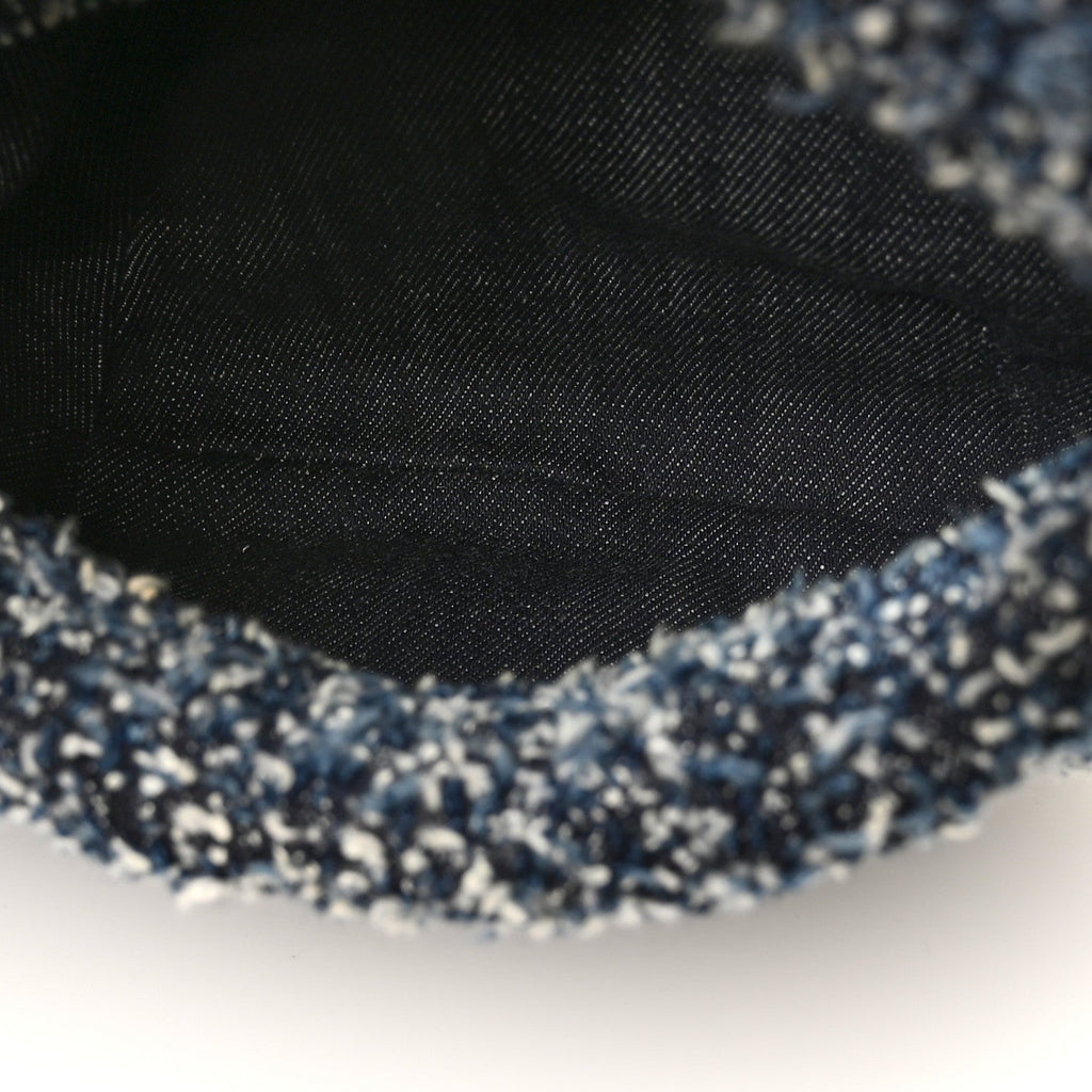 Denim Boucle Mini Jodie Indigo Silver