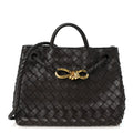 Nappa Intrecciato Small Andiamo Shoulder Bag Fondant
