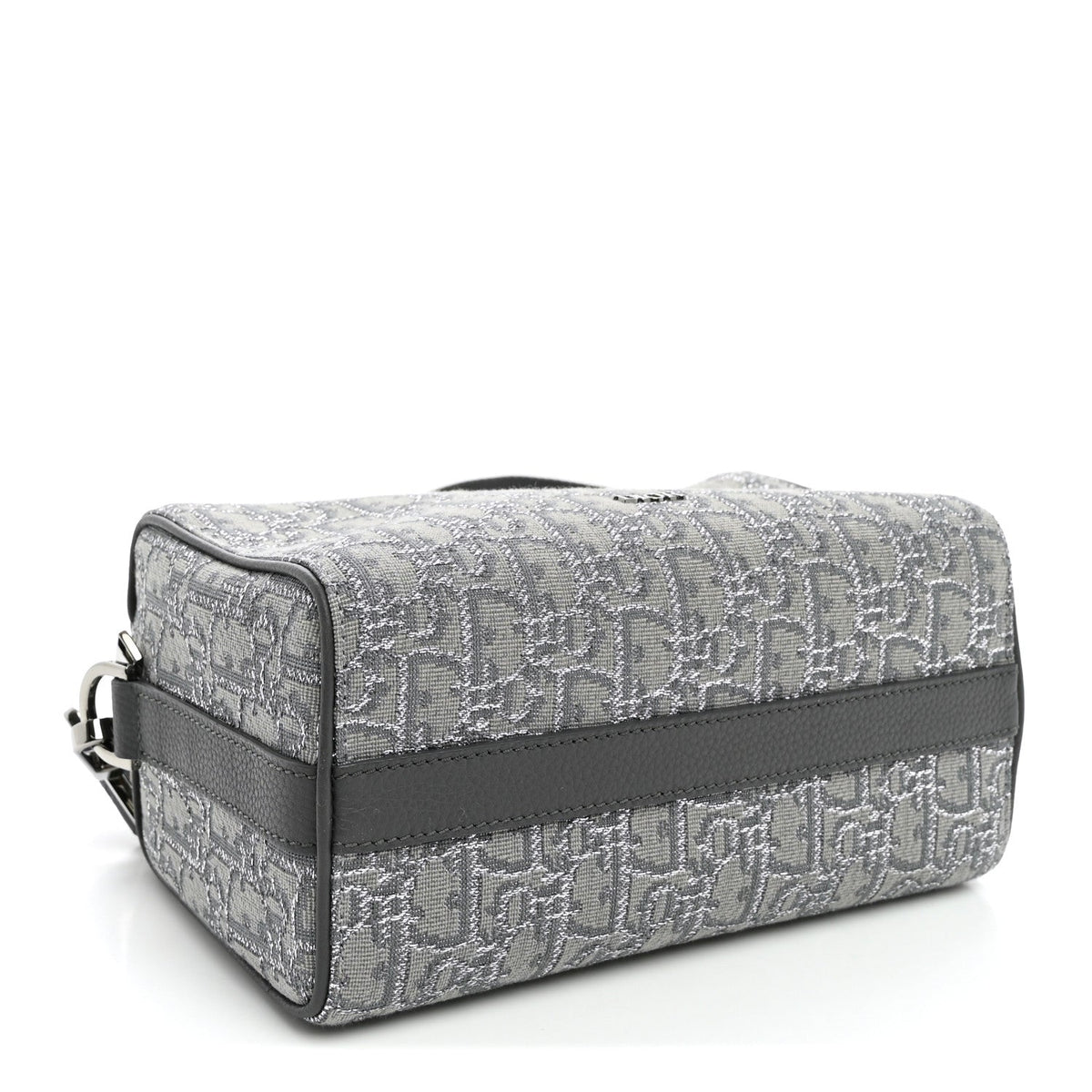 Oblique Jacquard Lingot 22 Bag Silver