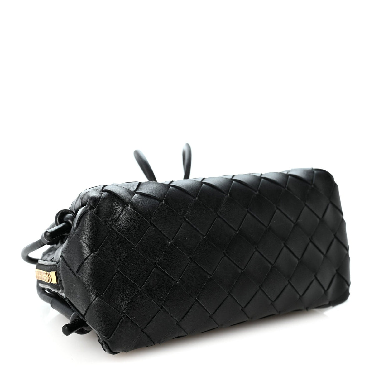 Nappa Intrecciato Concert Pouch Black