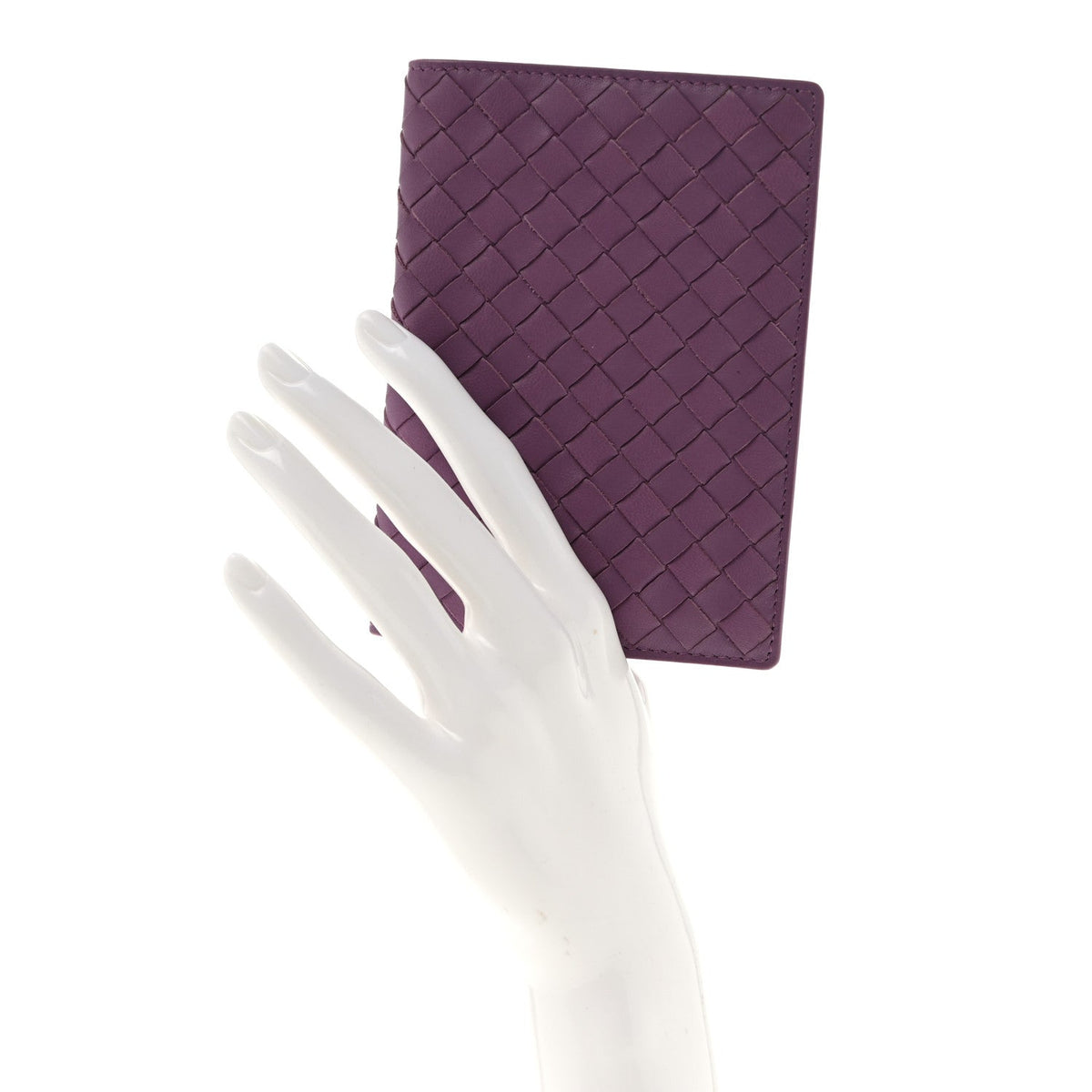 Nappa Intrecciato Passport Case Corot